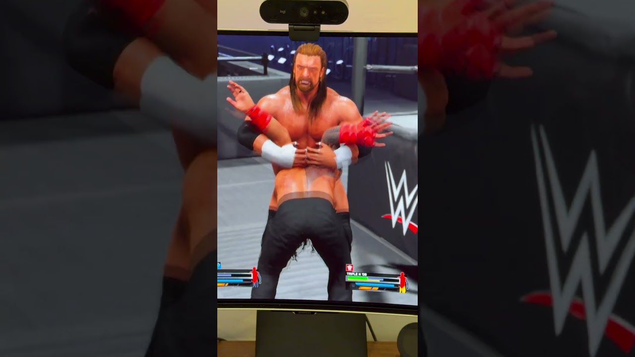 WWE2K25 on an Ultrawide Monitor is insane