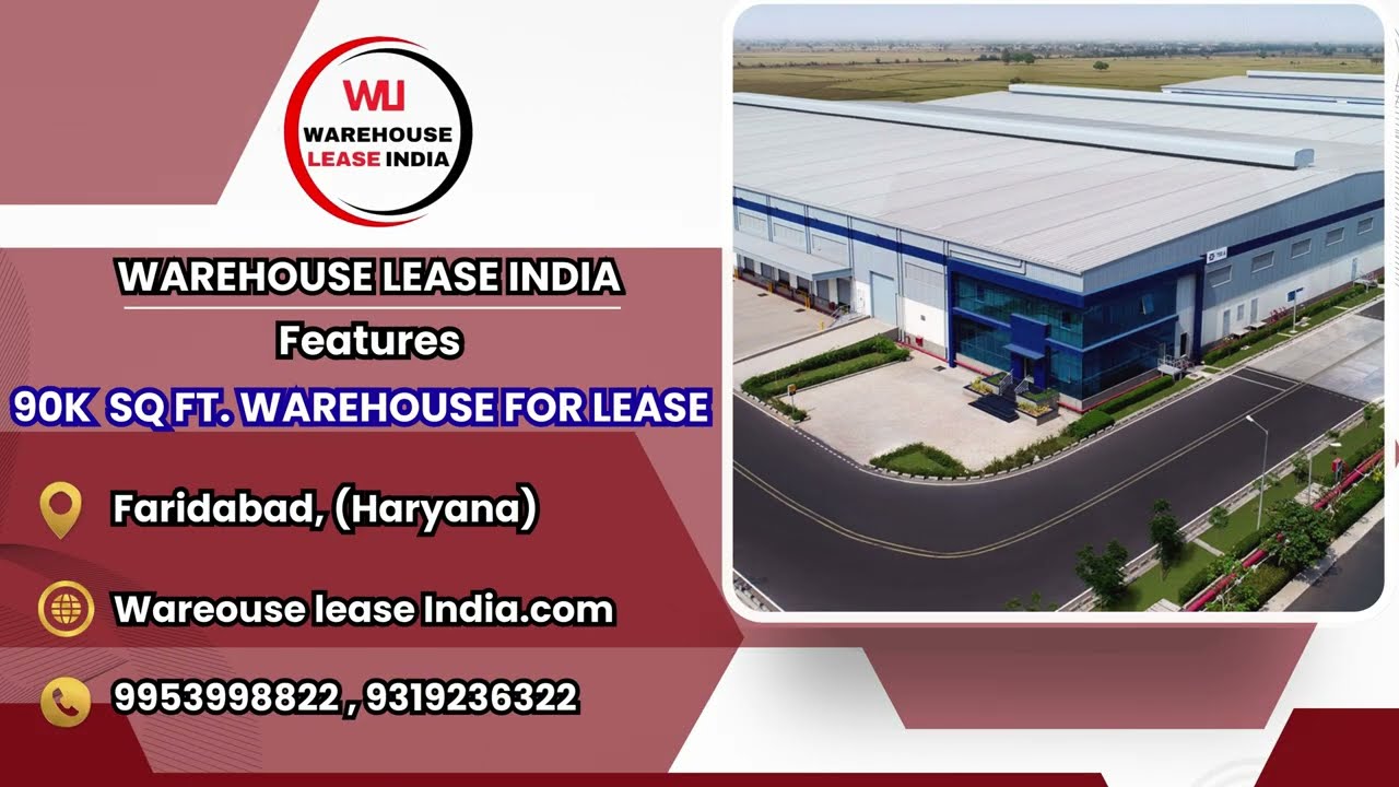 90k SQ.FT. WAREHOUSE FOR LEASE IN FARIDABAD PALWAL (HARYANA)