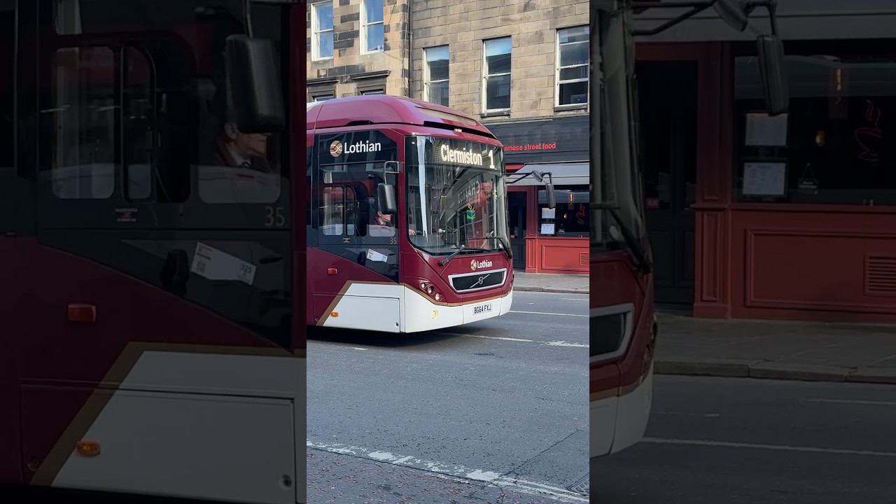 35 on the 1 #bus #buses #lothianbuses #volvo #7900H #scotland #edinburgh