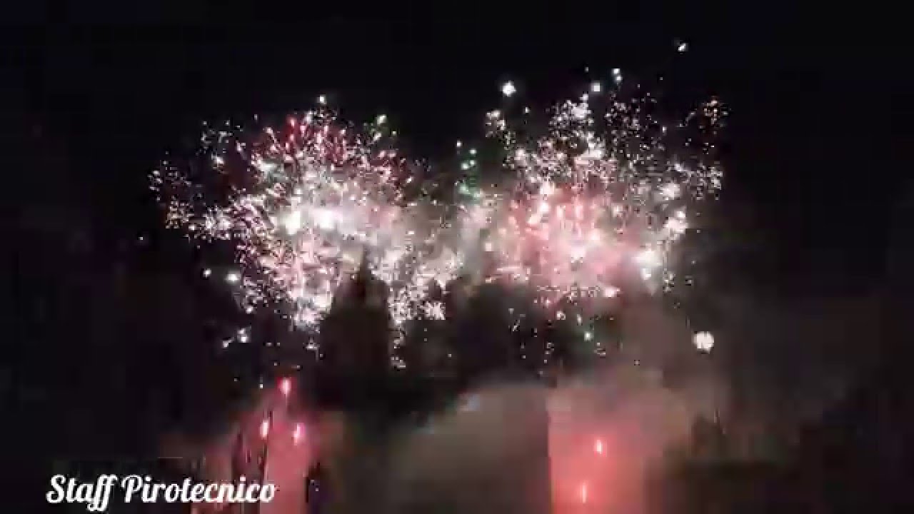 Trionfale rientro di San Mauro Abate 2016 e Spettacolo Pirotecnico della Ditta Firemotion