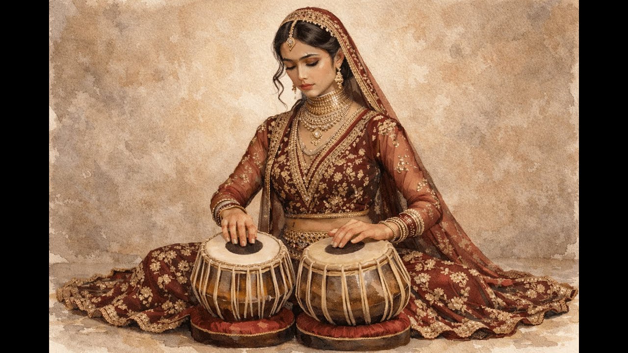 1 Hour of Sick Tabla Beats and Study-Session