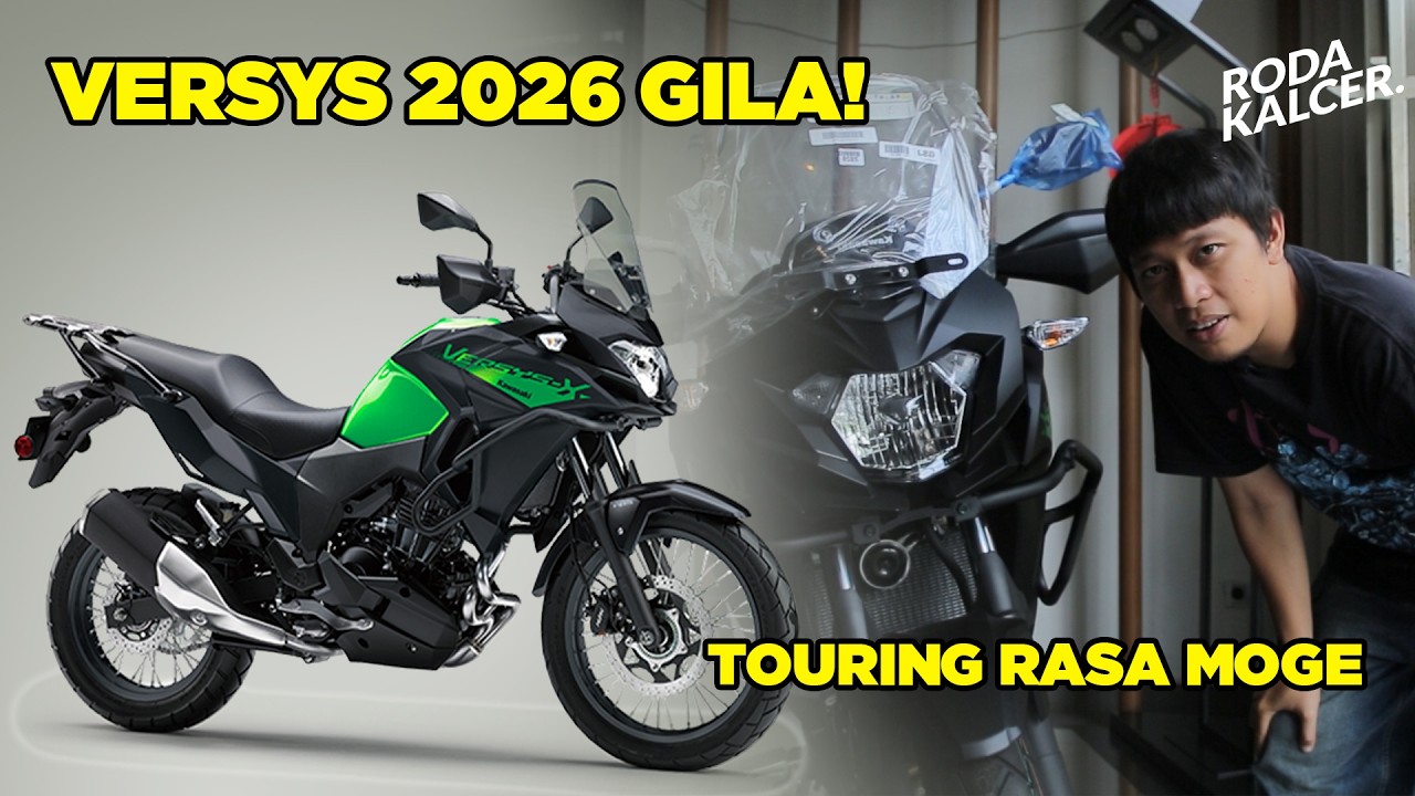 KITA COBA LIHAT TIPIS KAWASAKI VERSYS 2026!