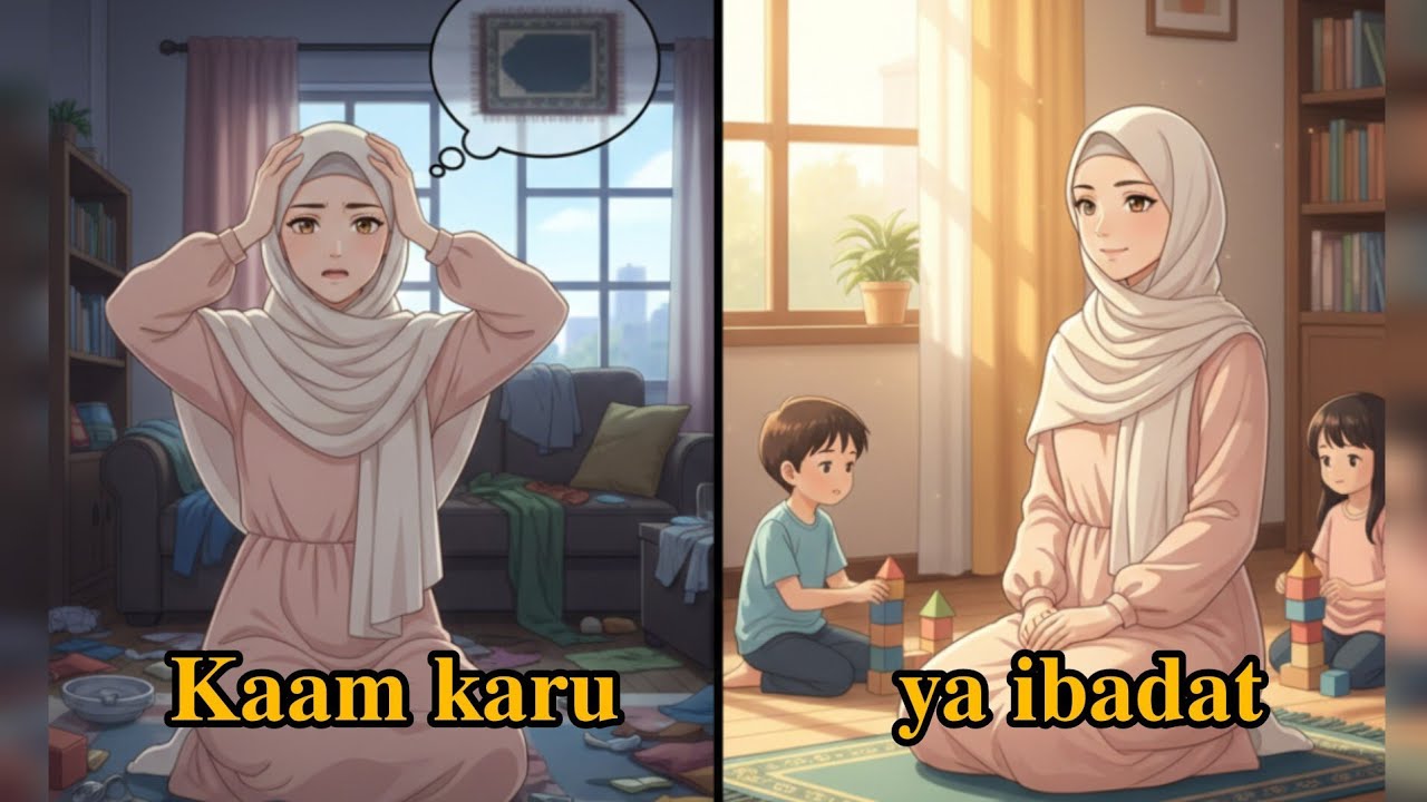 How to balance deen and duniya for housewives|Story Bites 🌷