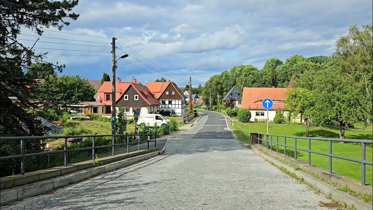 Driving in Germany 🇩🇪 ( HAINEWALDE ) One Of The Most Beautiful Village in Germany | 4k60fps