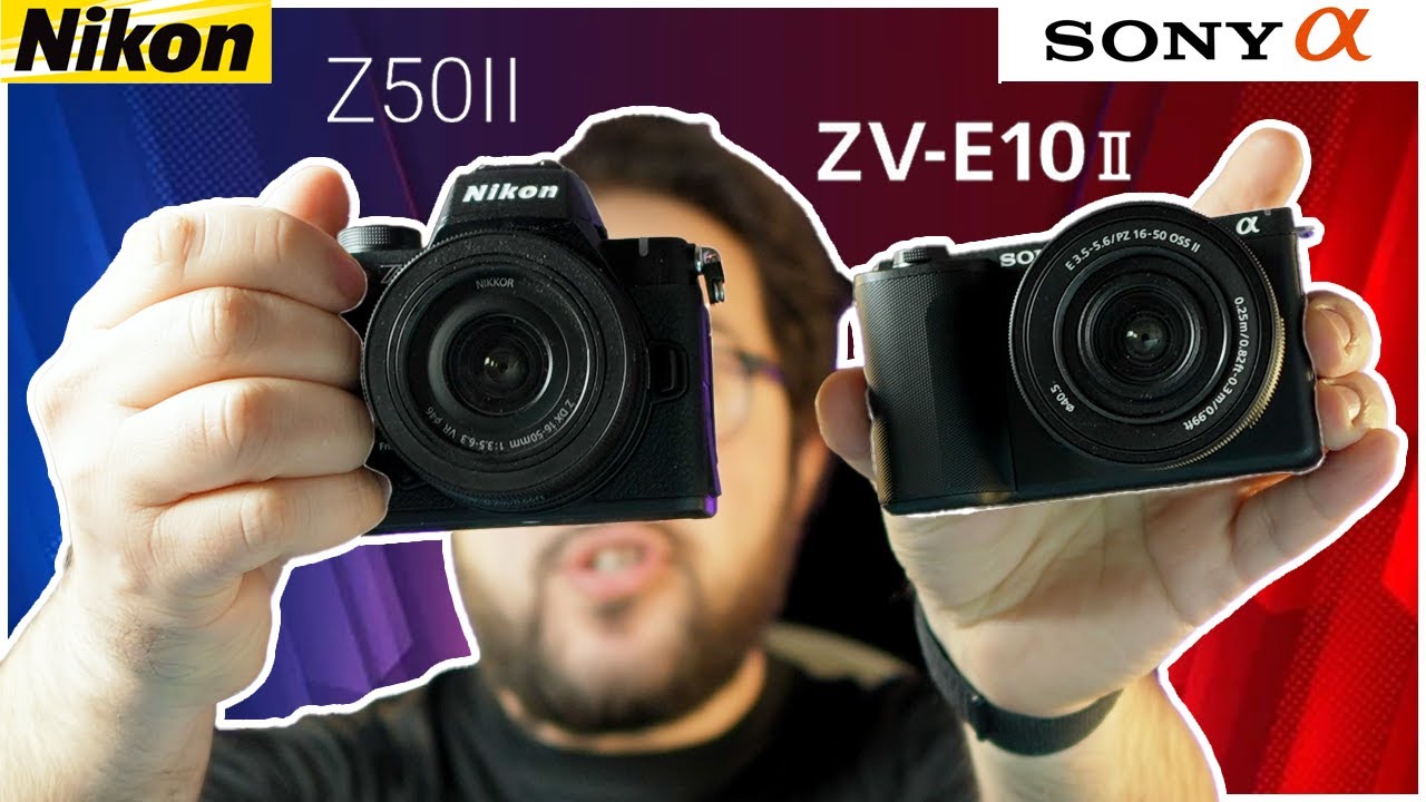 Nikon Z50 II против Sony ZV-E10 II: какую беззеркальную камеру выбрать?