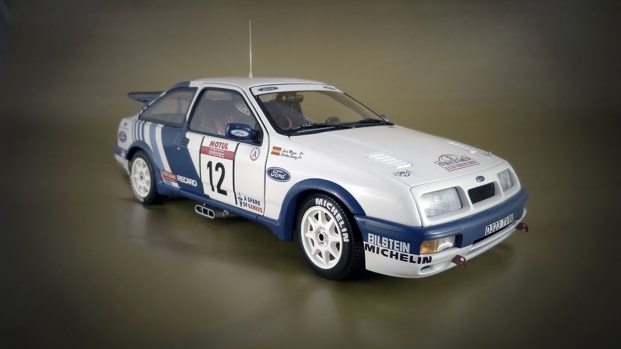 1:18 AUTOart Ford Sierra Cosworth Carlos Sainz Tour de Corse 1988