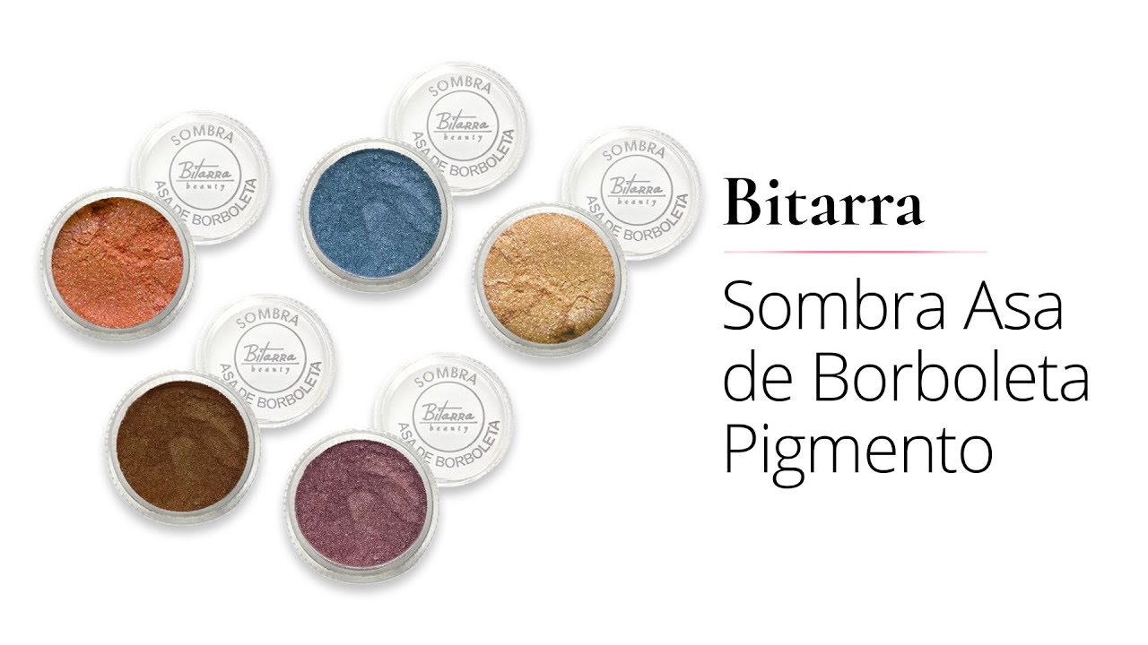 #MinutoMaquiADORO Sombra Asa de Borboleta Pigmento - Bitarra Beauty by Luiza Rossi