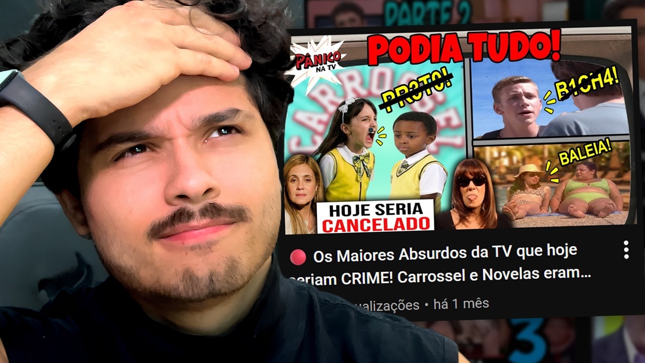 a TV de antigamente era PUTARlA kkkkkk