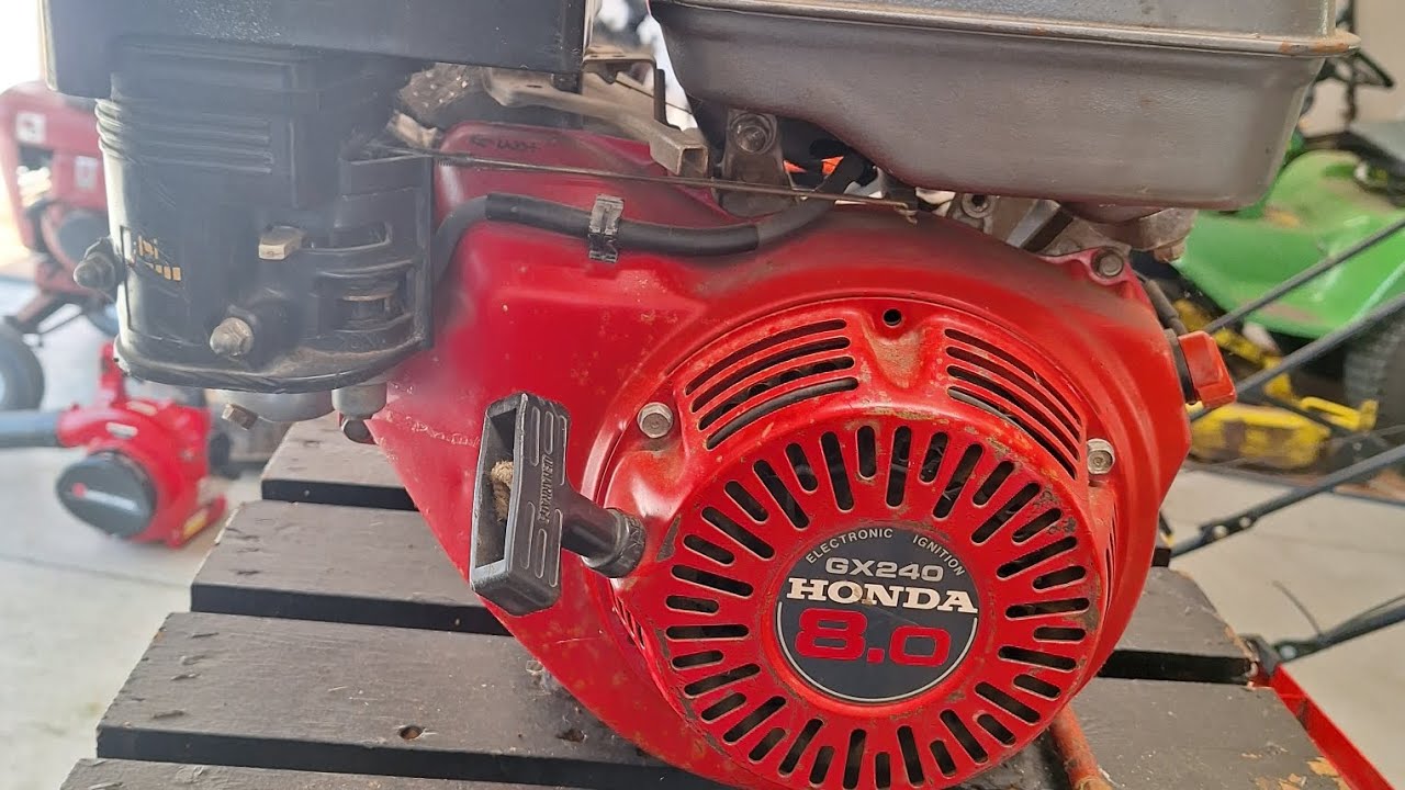 Чистка карбюратора на Honda GX240
