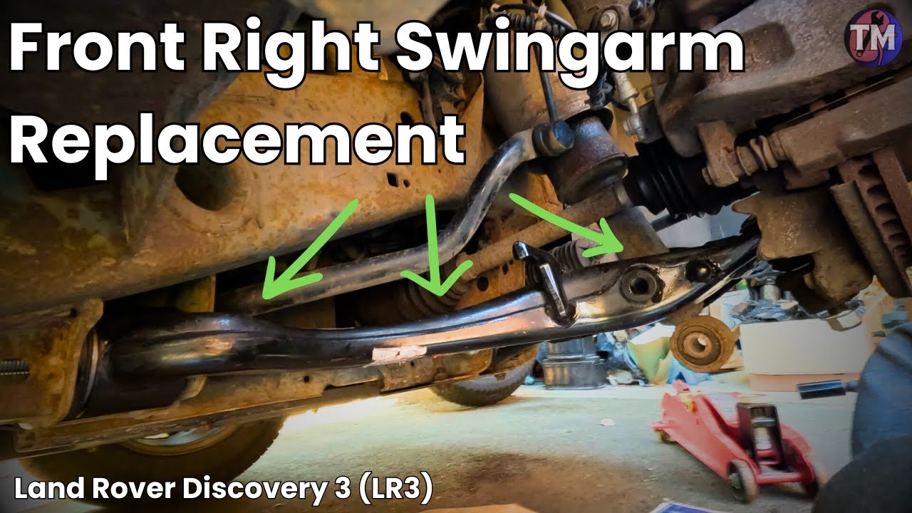 Land Rover Discovery 3 Right Lower Front Suspension Arm (Wishbone) Replacement | Step-by-Step