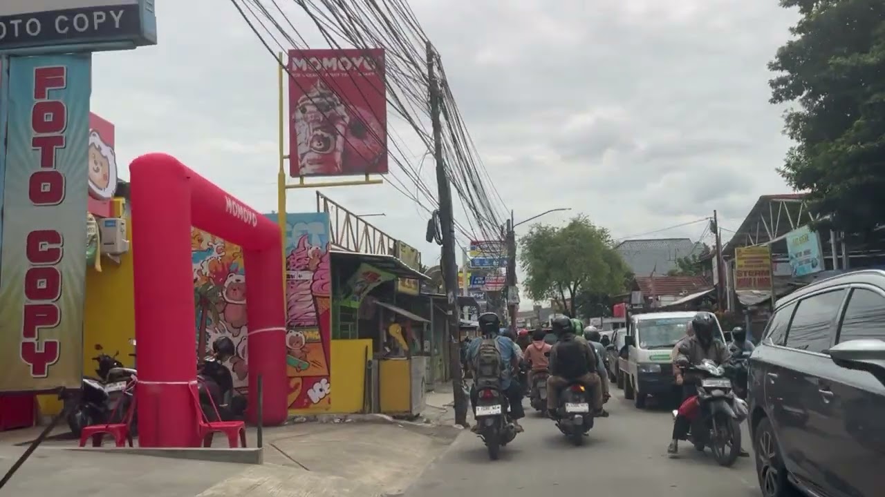 Tangerang Raya. Jalan Pondok Kacang (#2). Kota Tangerang Selatan - Kota Tangerang. Februari 2026.