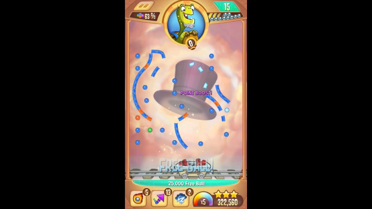 Peggle Blast: Level 180 Battle 1 of 3 with Buddy