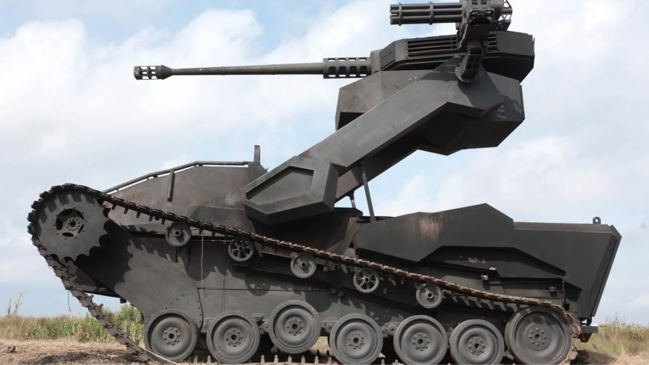 TOP-5 MODERN, BATTLE DANGEROUS TANKS OF THE FUTURE!
