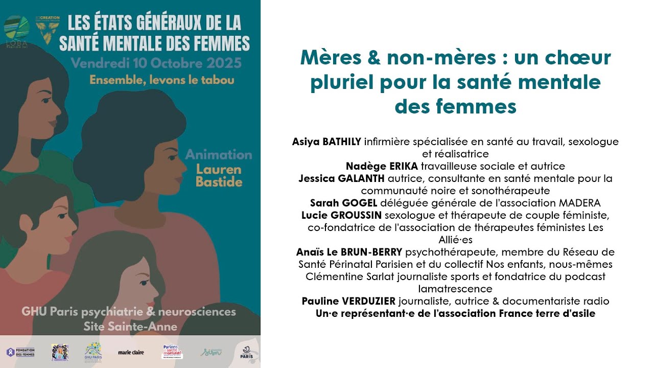 Les Etats Généraux de la Santé Mentale des Femmes : Un choeur pour la santé mentale des femmes