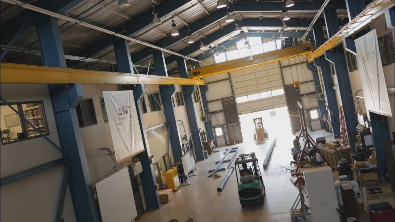 Tour of the Turbomachinery Laboratory with Jimmy McLean