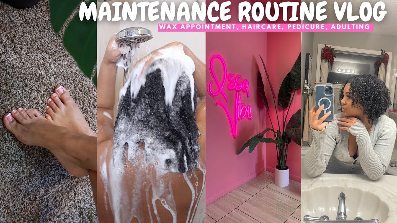 MAINTENANCE ROUTINE 2023: Natural Hair Wash Day, Paying off Debt, DIY Pedicure, More.