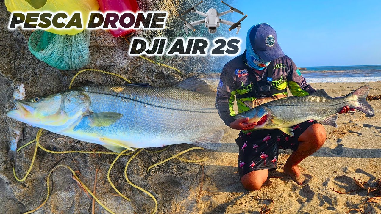 PESCA DON DRONE || CAPTURANDO ROBALO