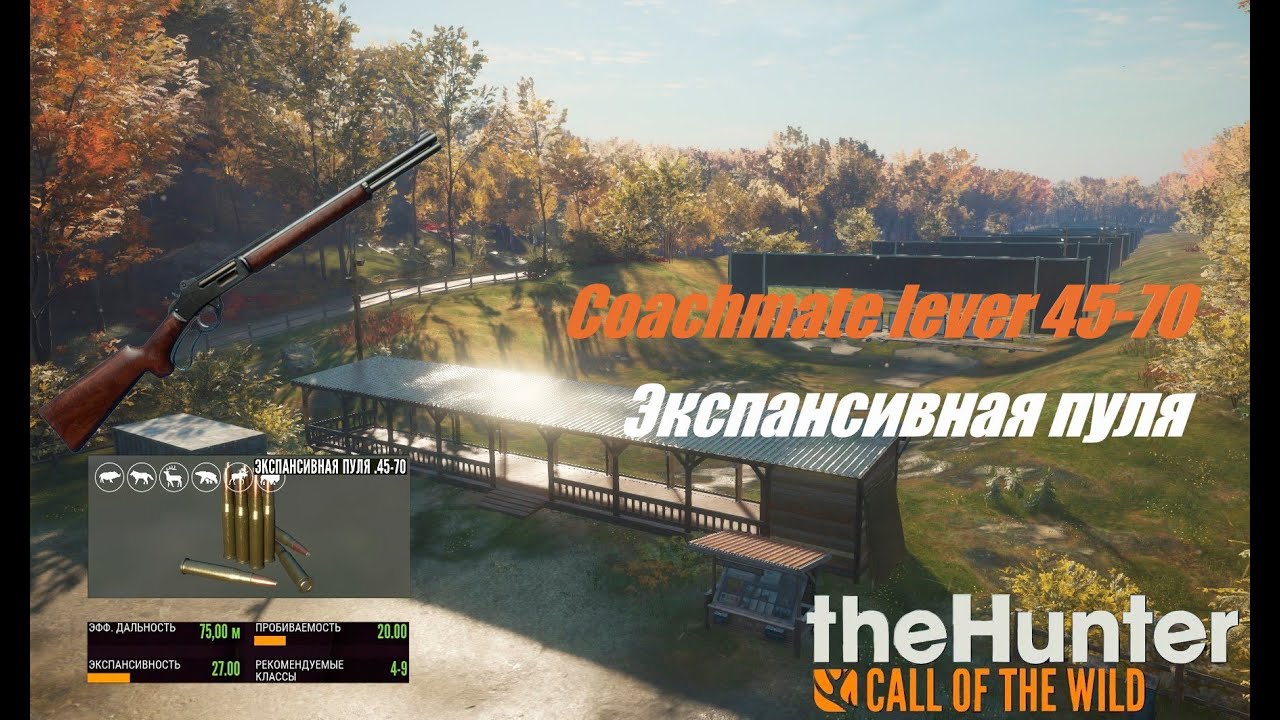 theHunter: Call of the Wild.Coachmate lever. 45-70