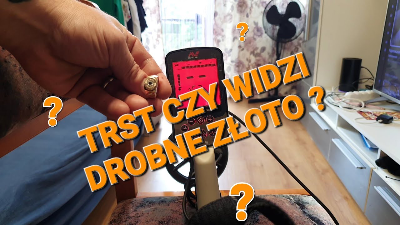 MINELAB X TERRA ELITE CZY WIDZI DROBNE ZŁOTO