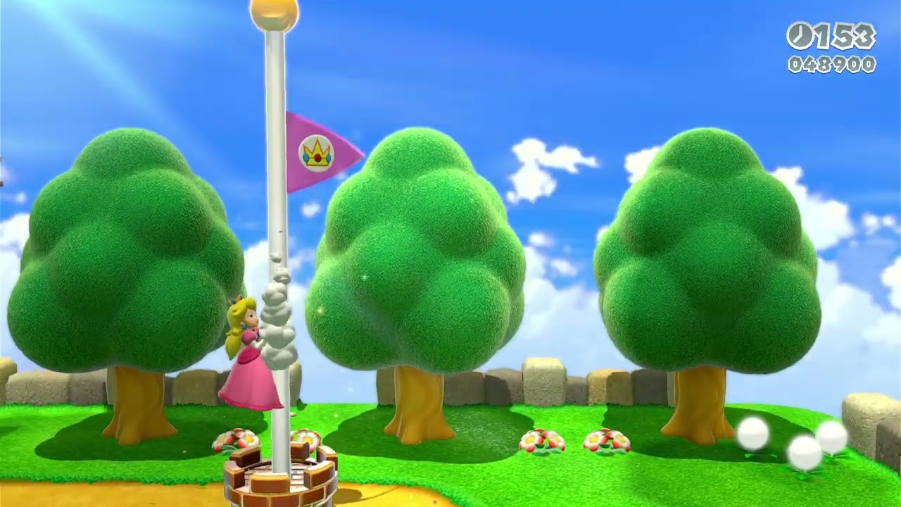 I do a tutorial of super Mairo 3d world castle