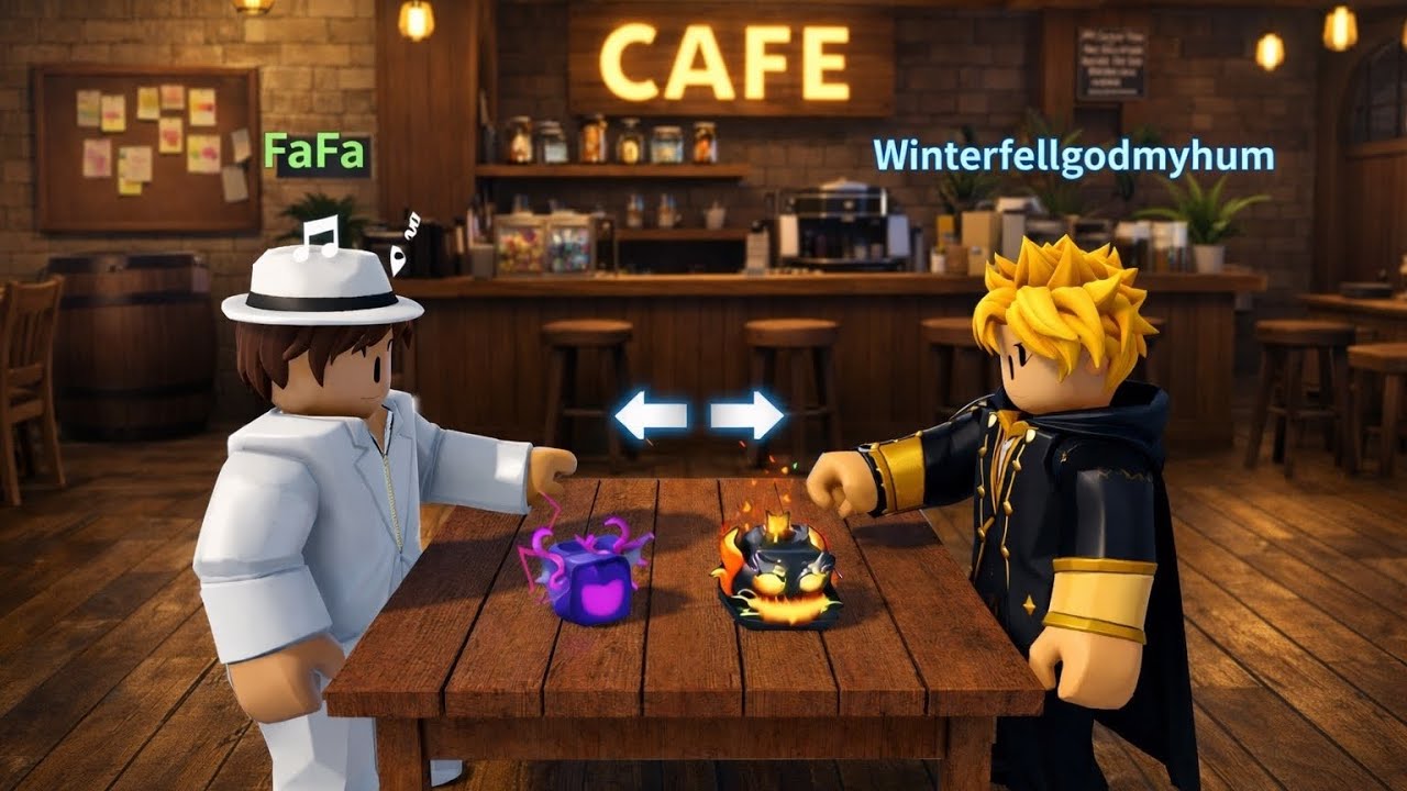 سلسلت تريدات في بلوكس فروت شفت تنين اسوده