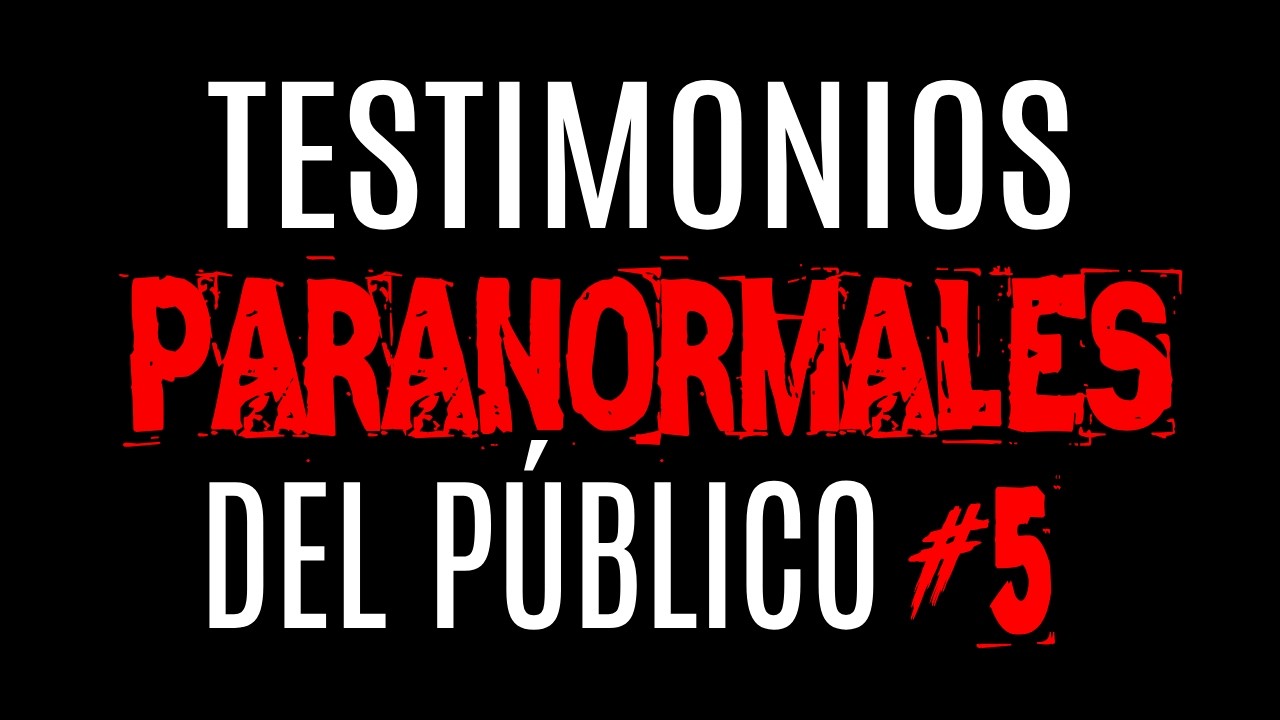 #5 Testimonios del publico: Estuve en otra dimensión (Audio PARANORMAL real)