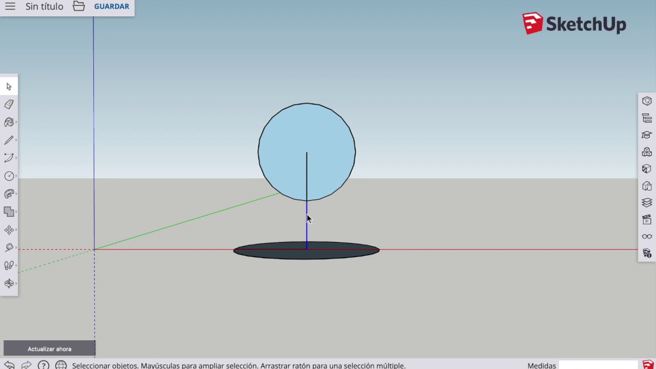 SKETCHUP: CÓMO DISEÑAR UNA ESFERA