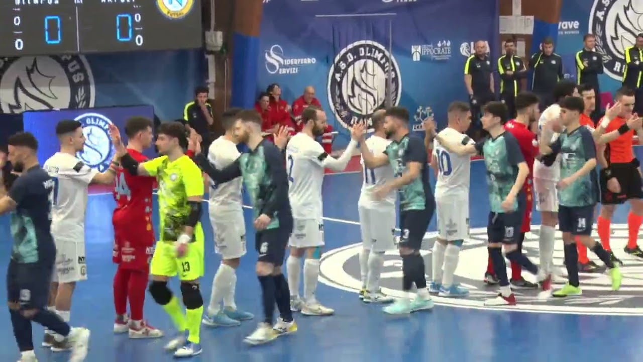 Futsal, Serie A: Olimpus Roma - Napoli, integrale