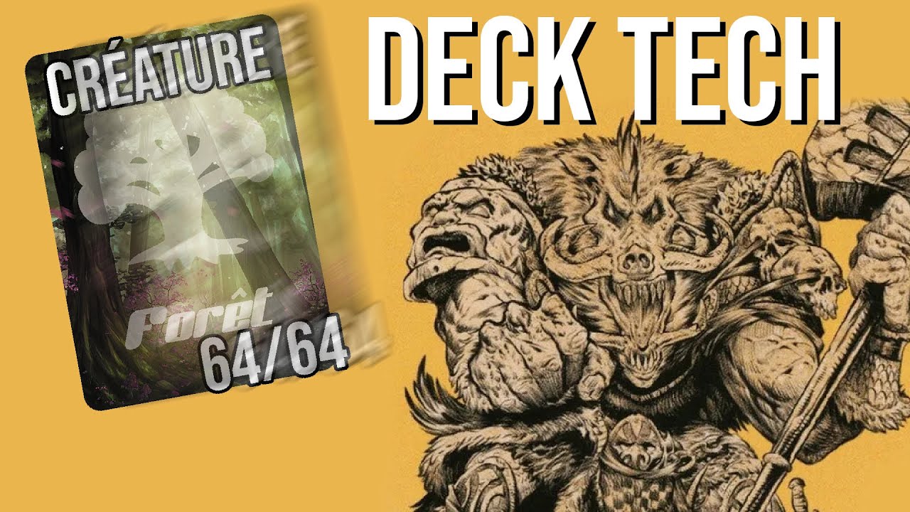 Raggadragga attaque de terrains : DECK TECH COMMANDER