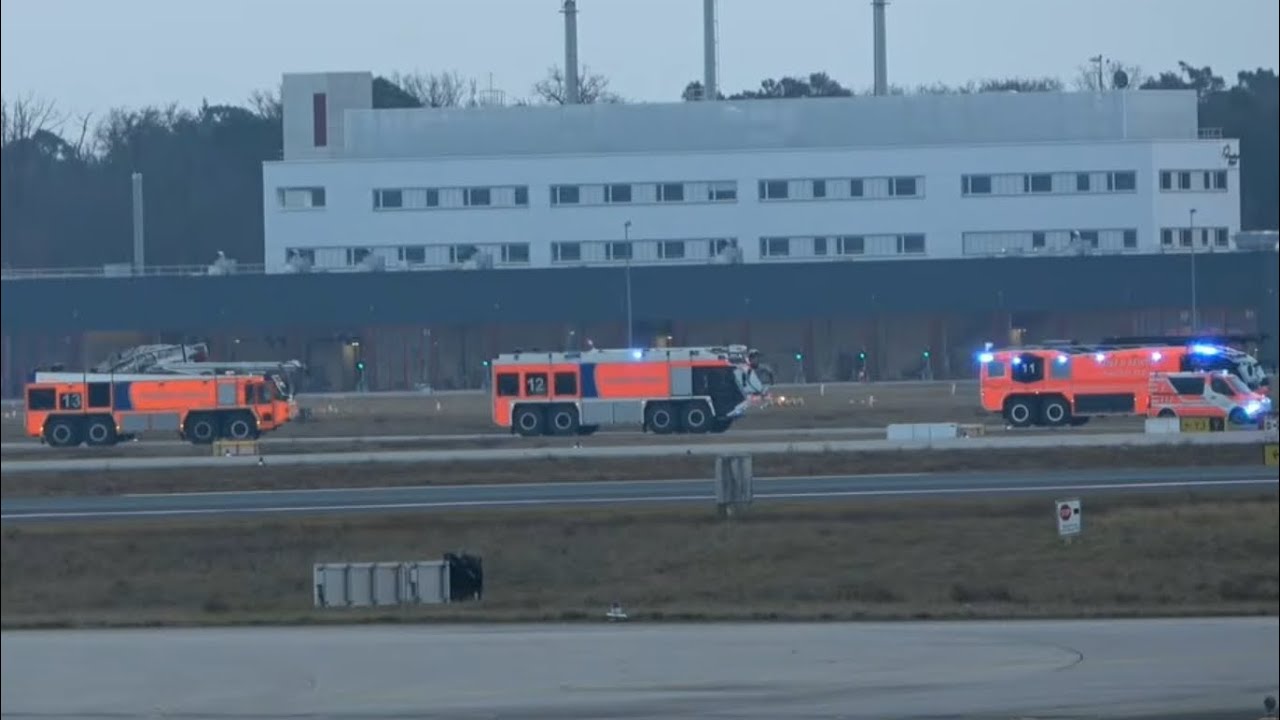 Alarm am Flughafen Frankfurt (Teil 2) 🚒 Entwarnung &ndash; Feuerwehr r&uuml;ckt wieder ab!