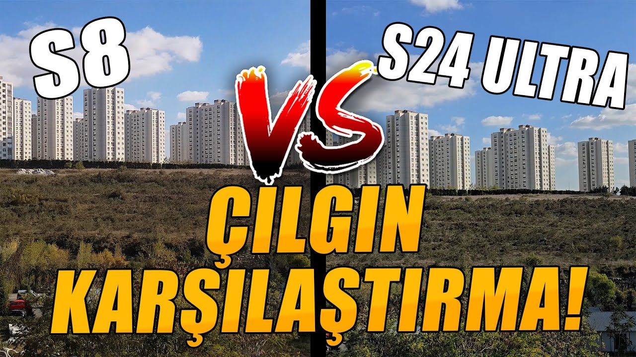 ŞAŞIRTAN SONUÇ! SAMSUNG GALAXY S8 VS S24 ULTRA KARŞILAŞTIRMASI