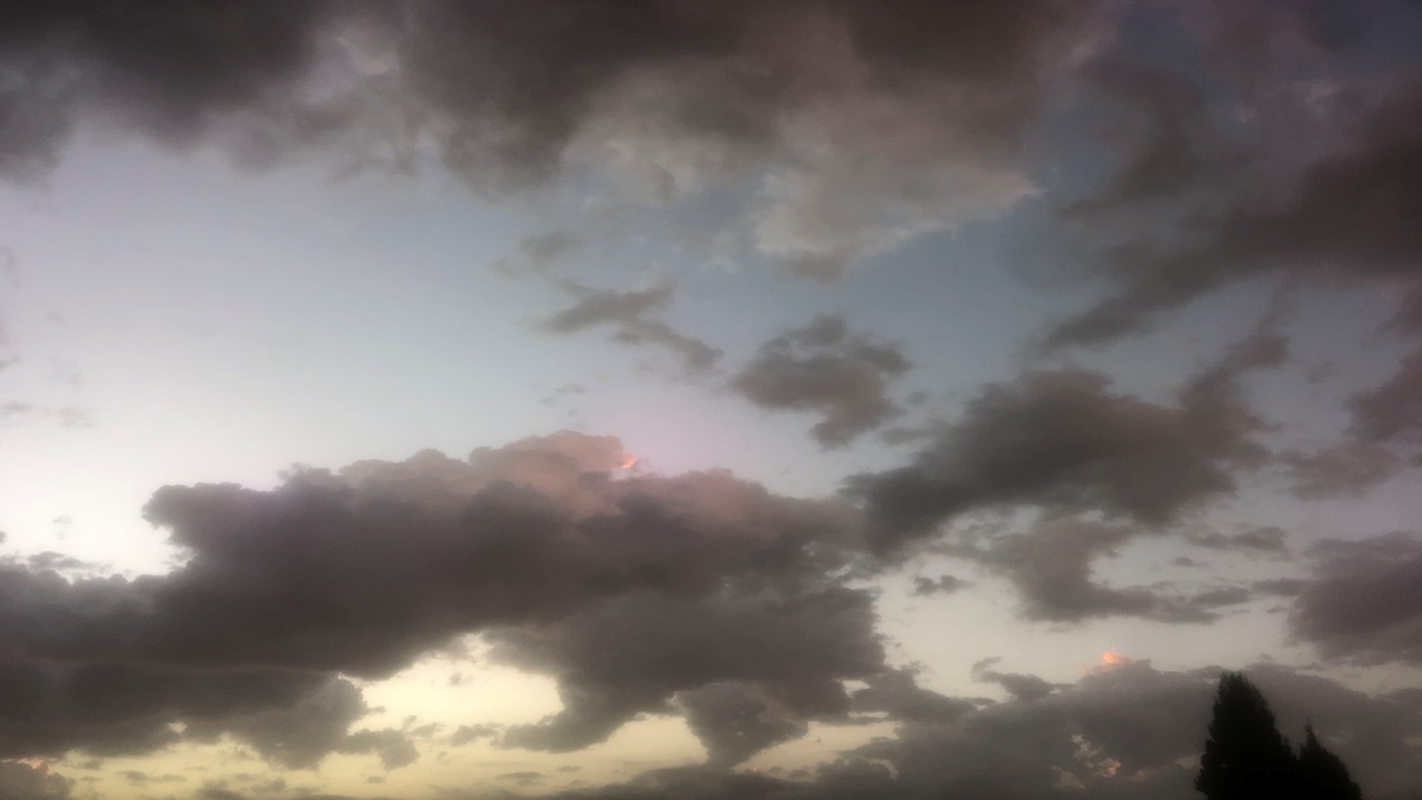 乌云遮不住金光#01(983) , Amazing clouds, Floating clouds, No sound, 14 minutes