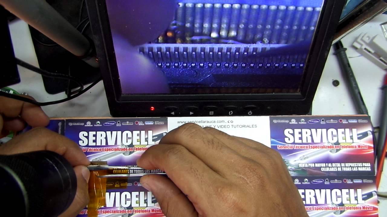 ejemplo para adaptar un tactil a una tablet que no consigamos el original