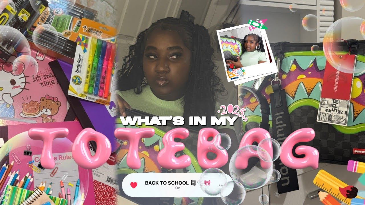 WHATS IN MY BACKPACK 2025 ☆ | back to school 👜📚 || Kacey Tinwa