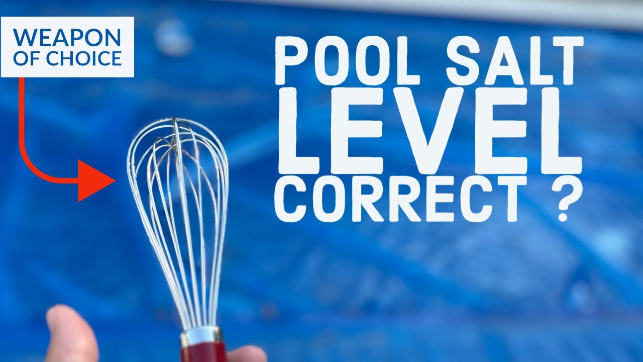 How to Check and Adjust Salt Levels in a Swimming Pool (2024)