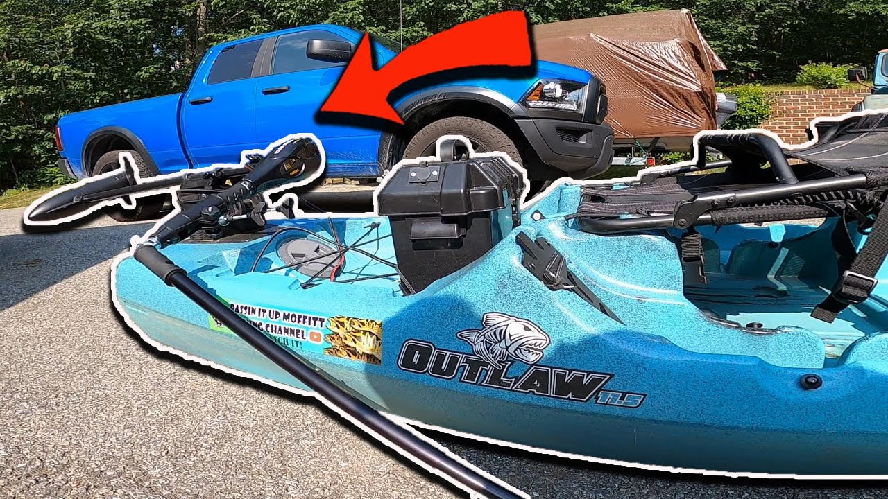 How to put a trolling motor on a perception kayak