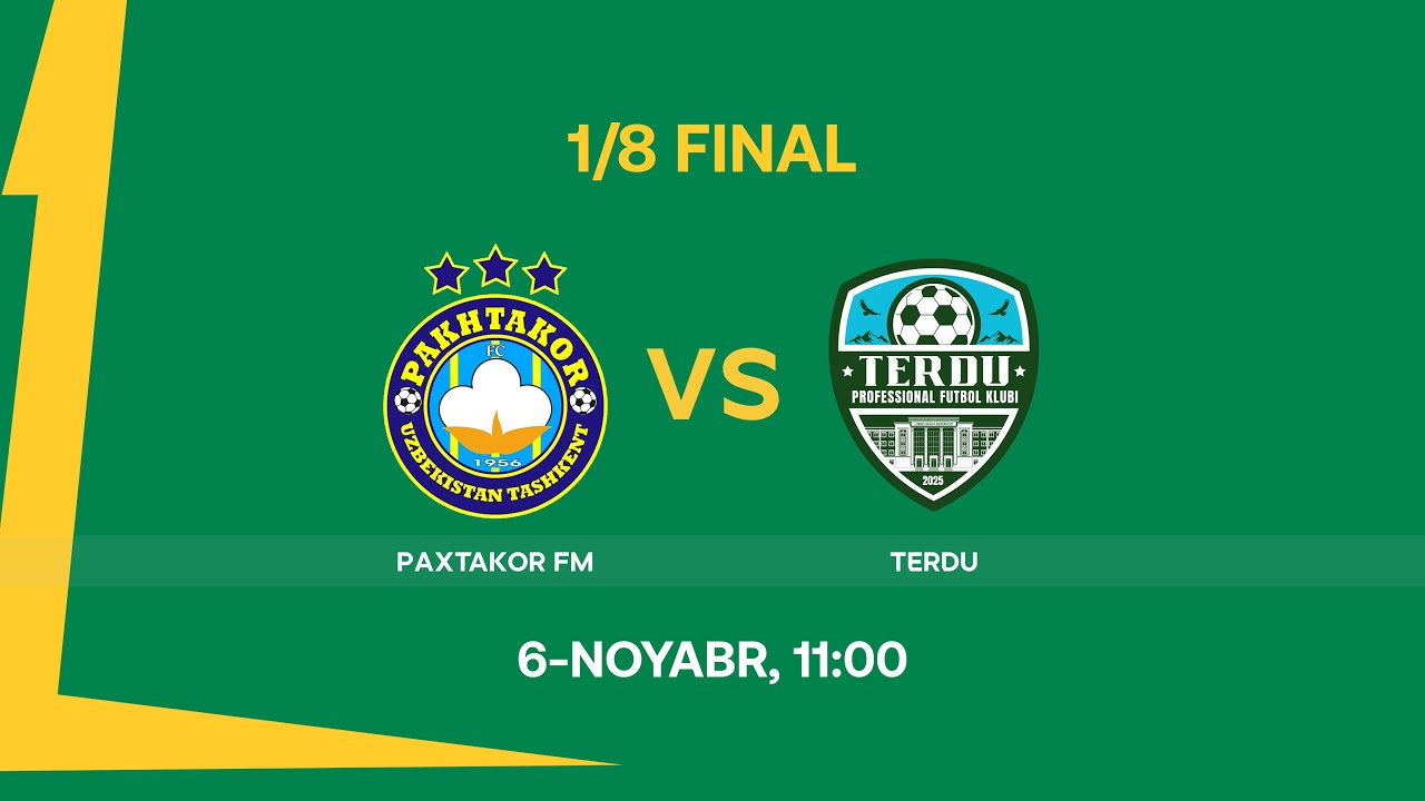 Paxtakor Farm &mdash; TerDU. Birinchi liga 1/8 final