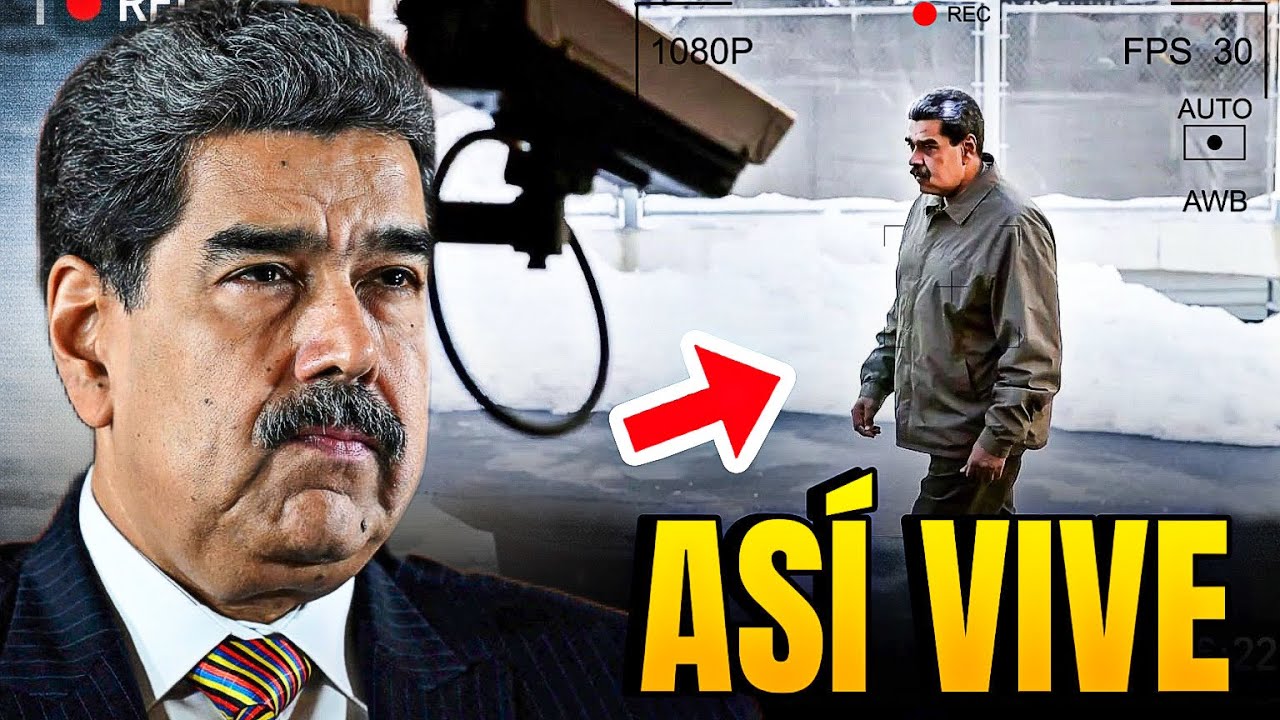 ASI VIVE🤯 SE FILTRA EL PRIMER VIDEO DE MADURO DENTRO DE LA PRISIÓN
