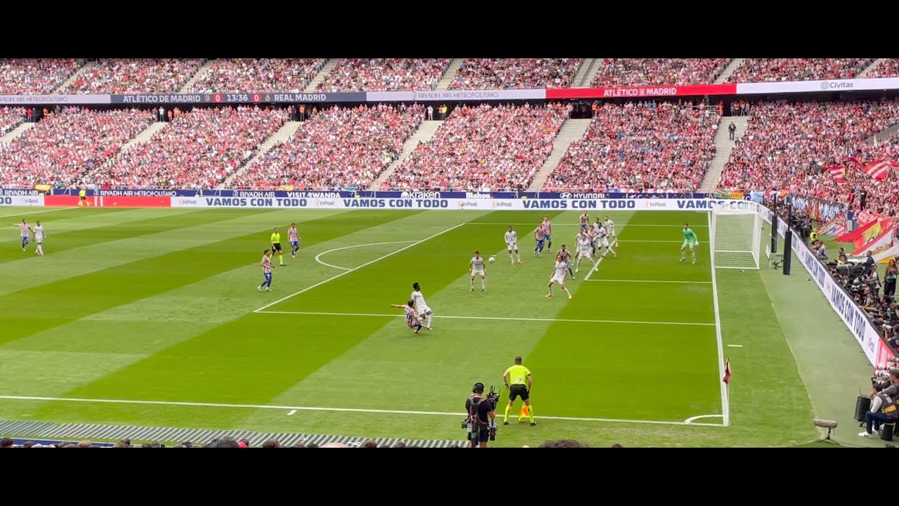 Atletico madrid vs Real madrid match vlog