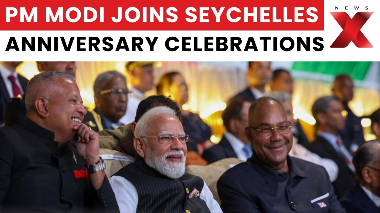 PM Modi at Seychelles National Day Golden Jubilee as Guest of Honour | NewsX