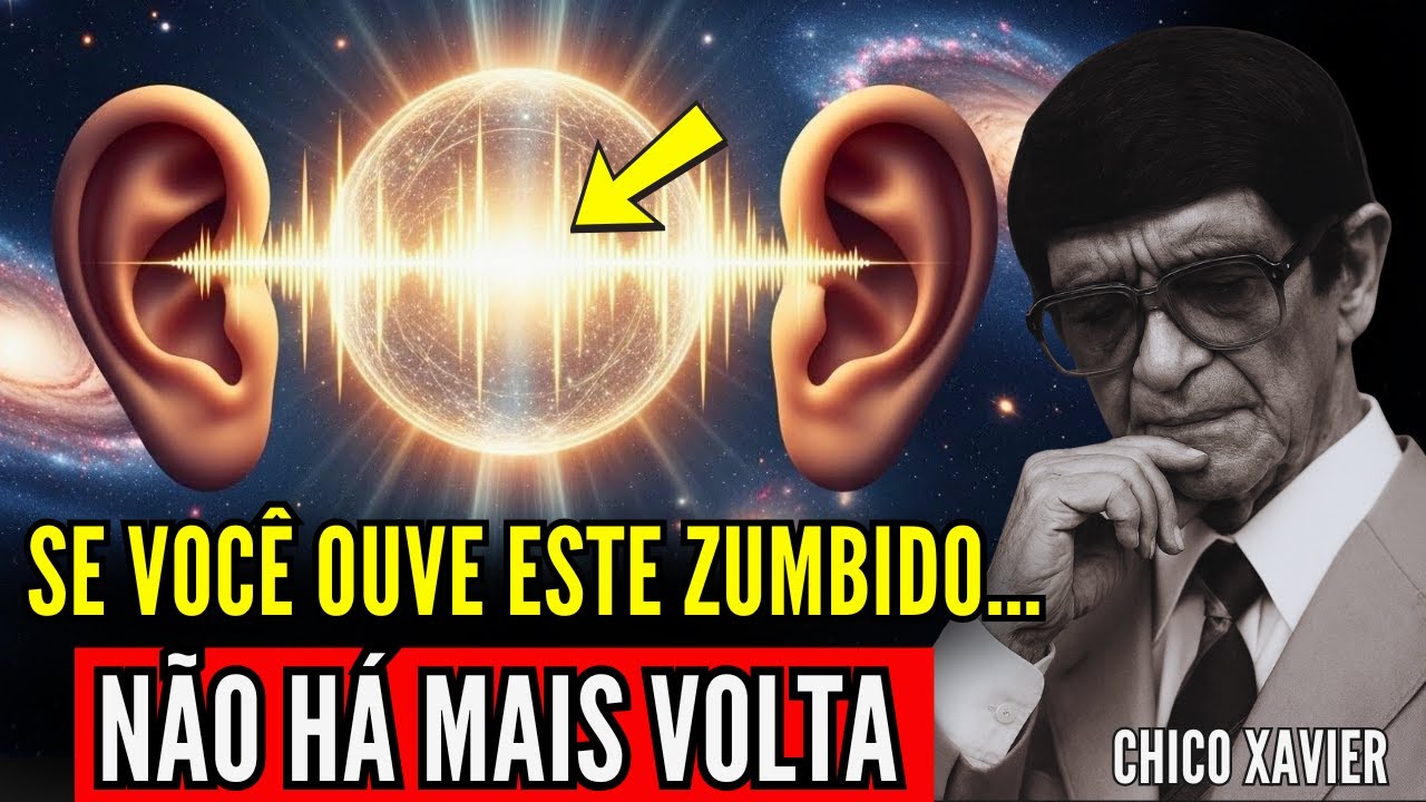 Se Você Ouve Este ZUMBIDO, Seu Despertar Já Começou — NÃO IGNORE | Chico Xavier✨