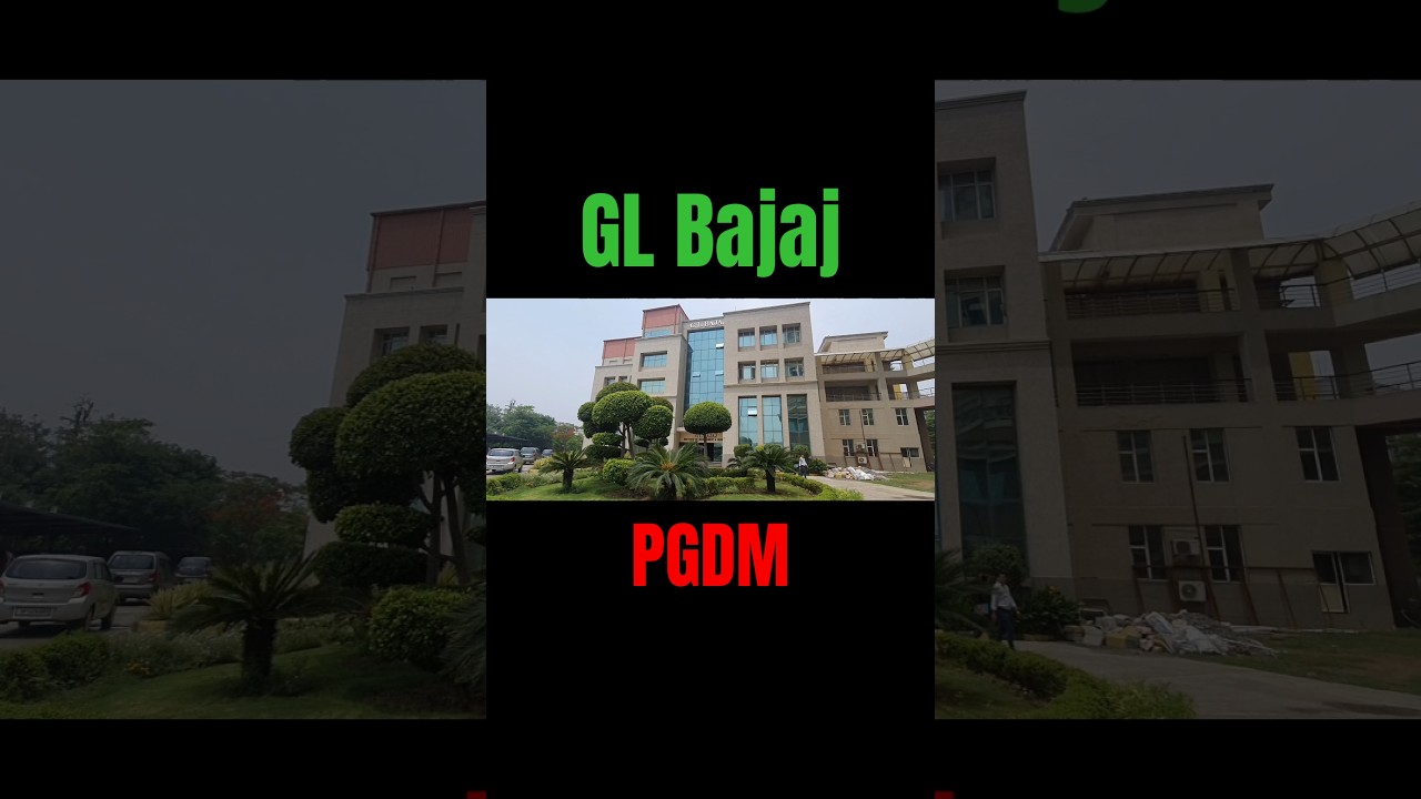 ||  PGDM Building of GL bajaj || PGDM | MBA || Greater  Noida | #shorts #pgdmcollege #glbajaj #noida