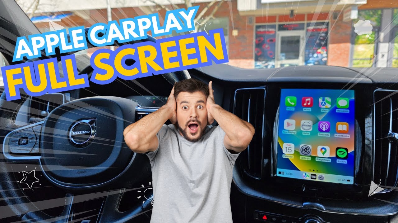 Volvo XC60 Apple CarPlay Full Screen – Hidden Feature Unlocked!