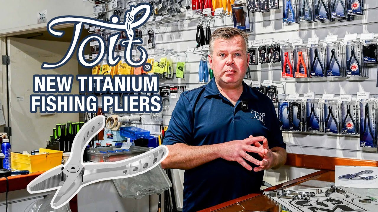 BRAND NEW Toit Fishing Titanium Pliers
