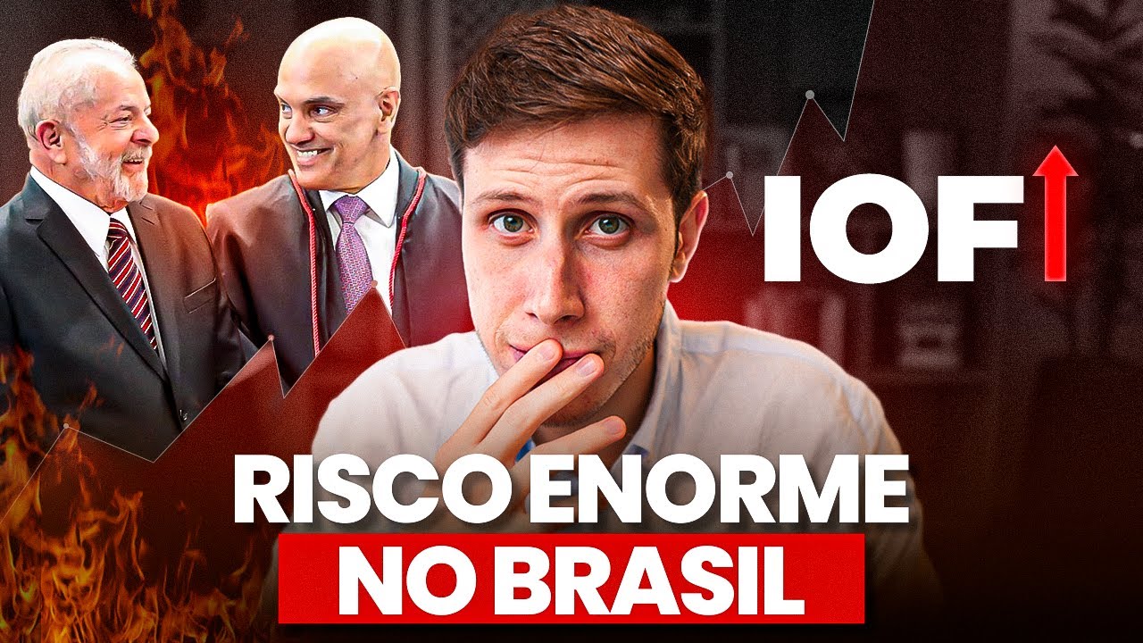 IOF alto DE NOVO, e o risco Brasil MAIOR! - Dolarizar é a única saída?