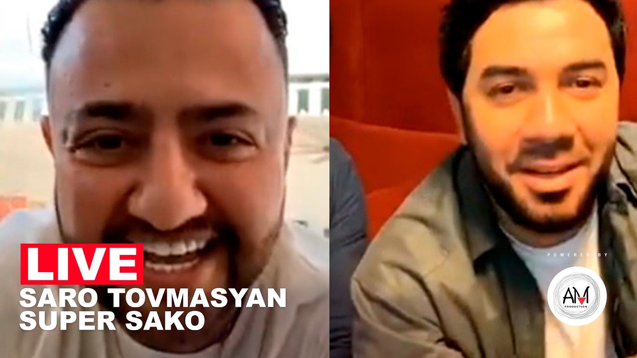 Super Sako &bull; Saro Tovmasyan / Instagram Live