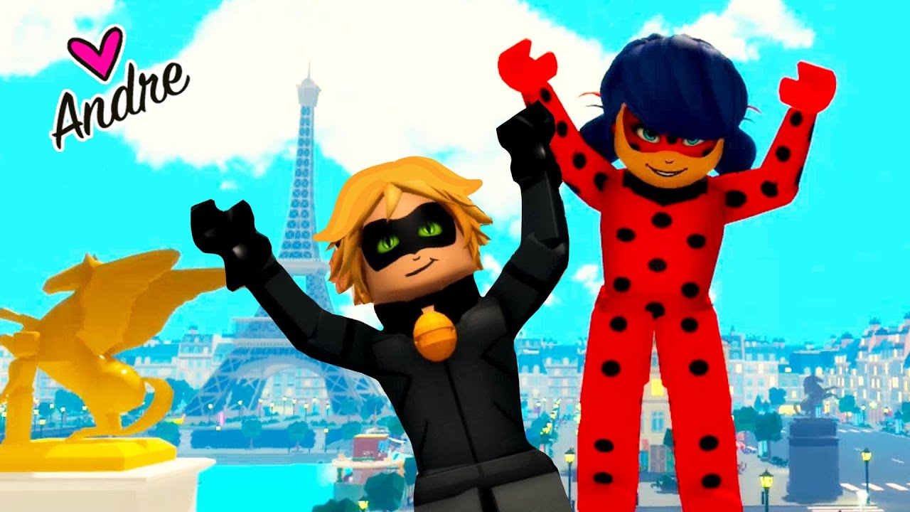 PRODIGIOSA LADYBUG para hacer roleplay | Andre se hace gamer juegos de Roblox en español