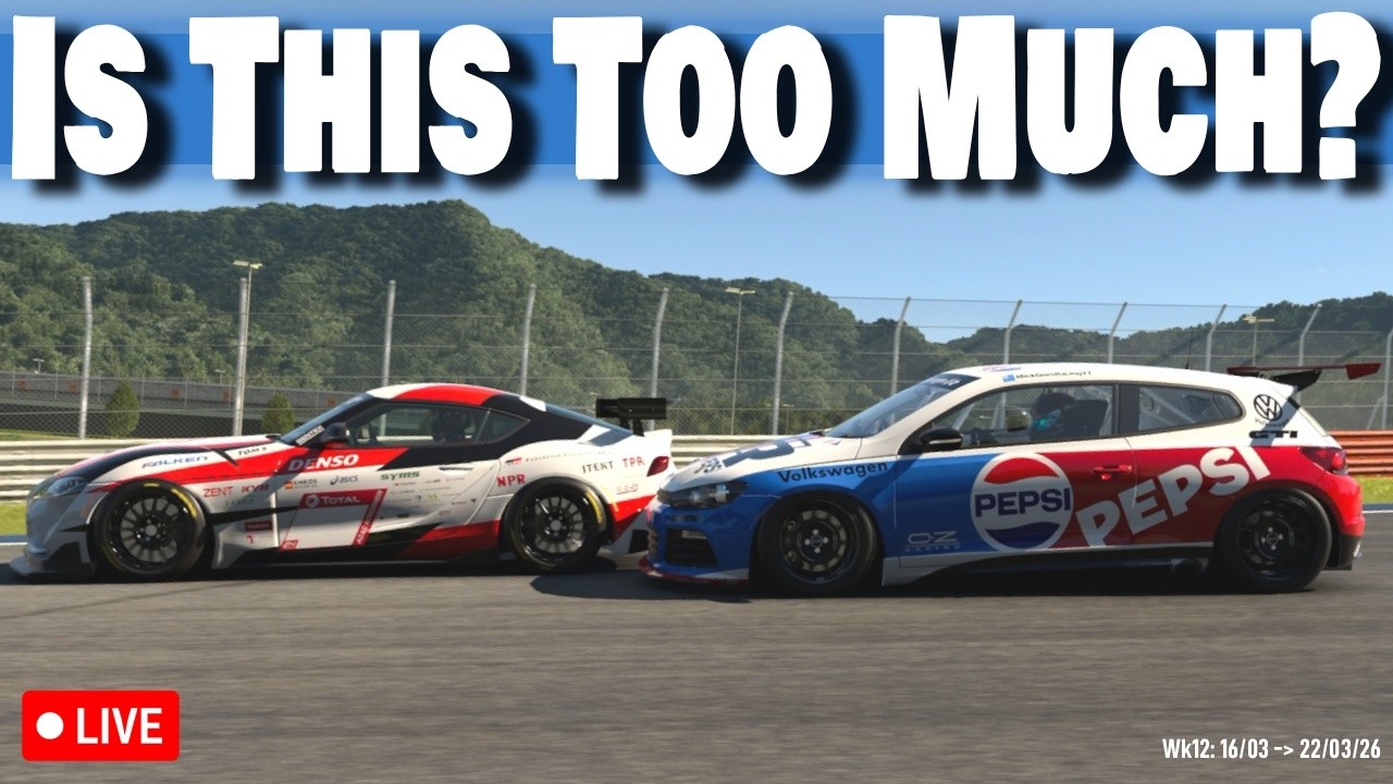 🟡 LIVE - GT7: Is THIS Gr.4 Race TOO MUCH?? #racing #granturismo7 #simracing