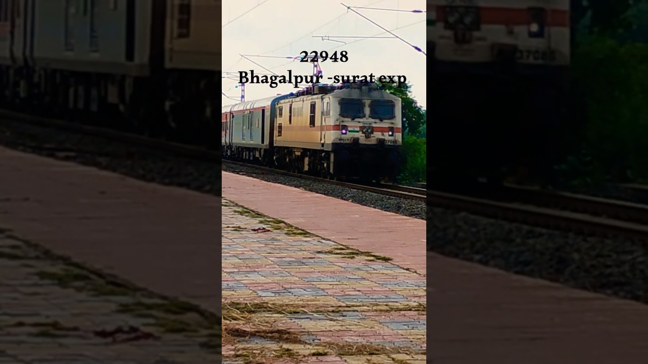 22948 bgp-st exp skipping patam #trending #shorts #viral #indianrailways #railway #train #youtube.