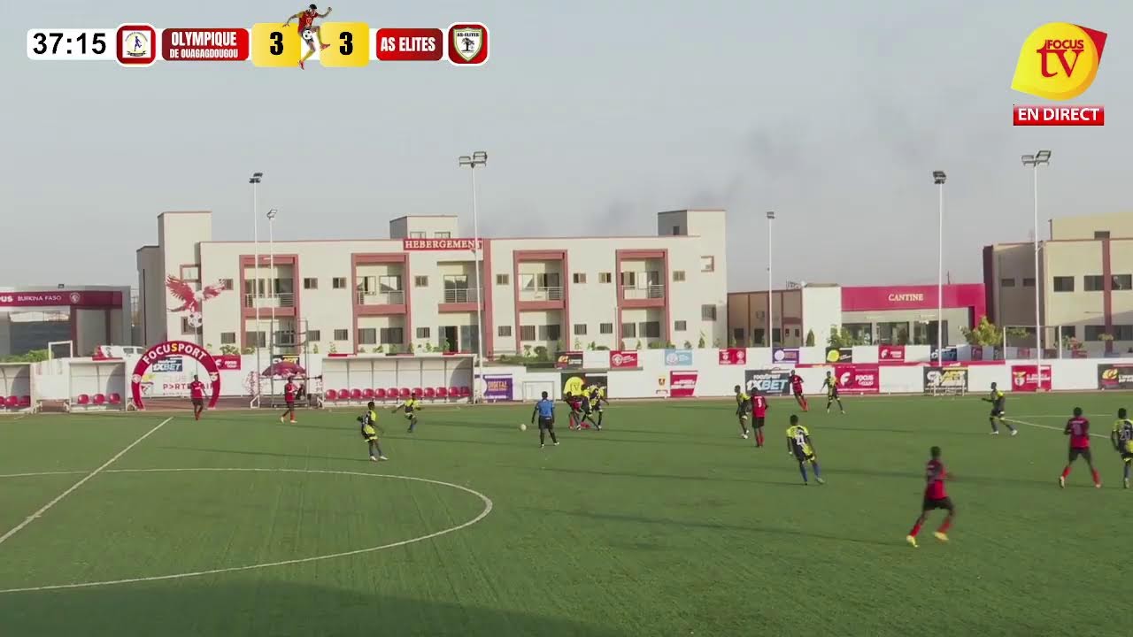 EN DIRECT SUR FOCUS TV _ OLYMPIQUE DE OUAGADOUGOU VS AS ELITES